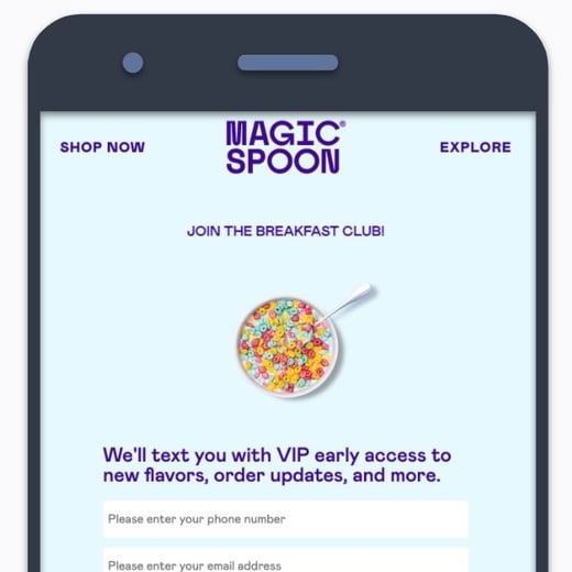 60988cc3ebd1bd5aae577782_Magic Spoon - SMS Marketing Campaign